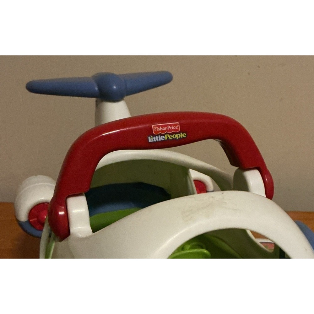 Fisher Price 2005 Little People Jet Airplane Working Lights Sounds Vintage Toy. - Picture 2 of 11